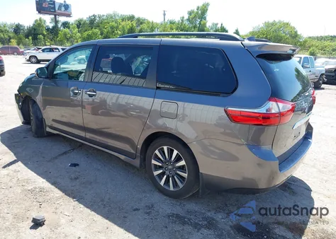 2018 Toyota Sienna Limited Premium 7 Passenger from USA, damaged, VIN 5TDYZ3DC5JS917903